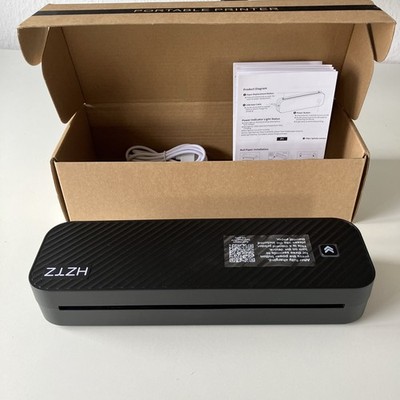 Tragbarer Drucker Thermodrucker A4 Drucker Bluetooth Mobiler Drucker für Reisen