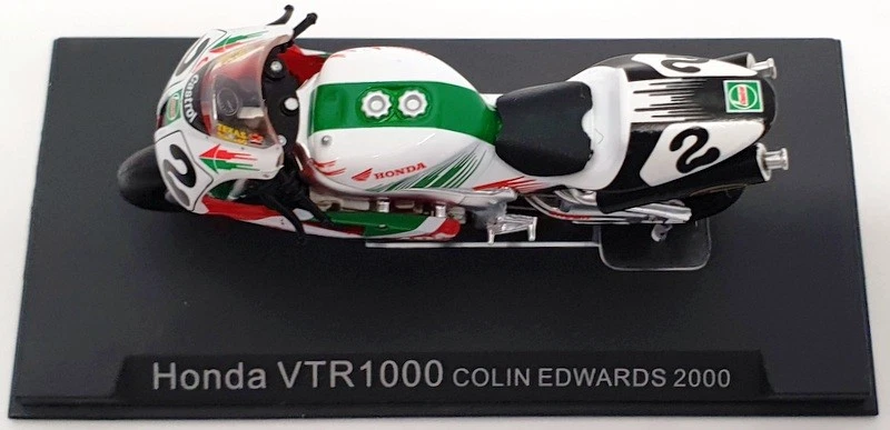 Altaya 1/24 Scale Model Motorcycle AL28017 - 2000 Honda VTR1000 Colin Edwards - Image 4 of 4