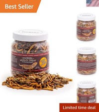 1.8 oz All Life Stages Bearded Dragon Treat with Grasshoppers and Mealworms