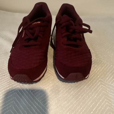 Reebok Royal Foam Lite Ortholite Burgundy Men's Low Top Comfort Lace Up Sneakers