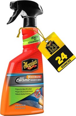 Meguiar's Hybrid Ceramic Waterless Wash & Wax - Waterless Car Wash Spray with Ce
