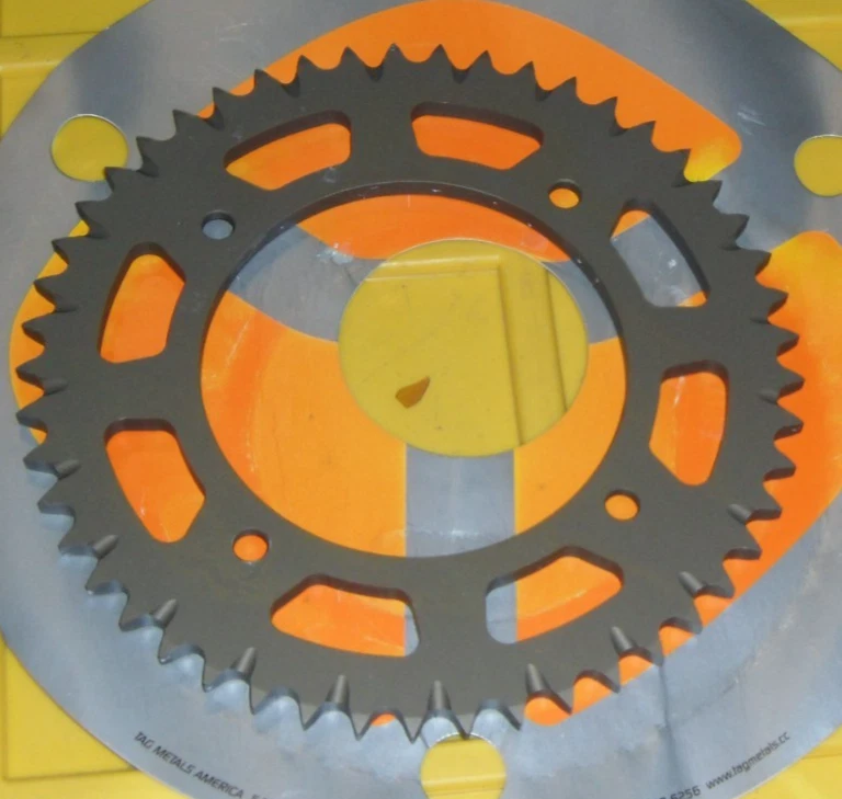 NOS TAG Metals Motorcycle Rear Sprocket 23000-49 49T T-23000-49 KTM 85 SX 105 XC - Image 4 of 4