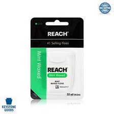 Waxed Dental Floss Mint 55 Yd Plaque Remover ...