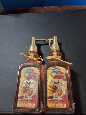 #ad #ad 2 SIMPLE PLEASURES HONEY ALMOND SCENTED Hand Soap 17.9 Oz GOOD HOUSEKEEPING RARE $24.90