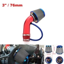 High Performance Car Cold Air Intake Filter Induction Kit Pipe Power Flow Hose
