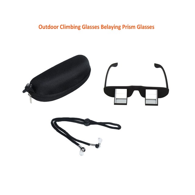 Outdoor Climbing Glasses Pro Belay Glasses Belaying Prism Glasses