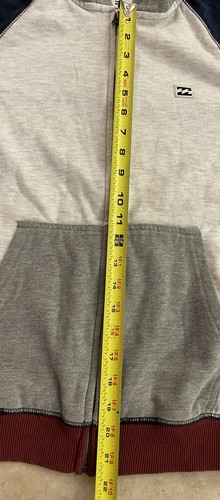 Billabong Youth Colorblock Full Zip Hoodie Child’s Large Multicolored Pockets - Picture 7 of 13