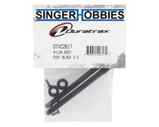 DURATRAX DTXC2617 3.5" Nylon Body Post (Black) (2) HH