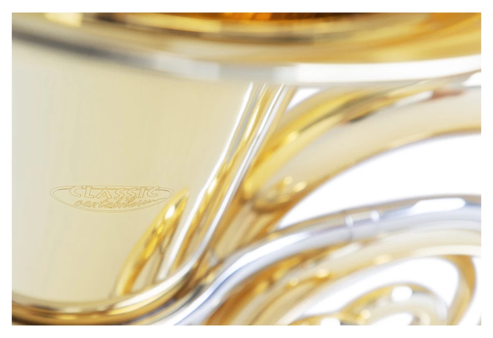 Classic Cantabile T180 3/4 Bb Tuba 4 Ventile Höhe 91 cm robuster Koffer Brass - Bild 4 von 4