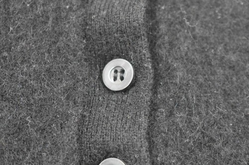 Apostrophe Cashmere Girls Black Button-Up Cap Sleeve Pullover Sweater L14-16 - Picture 6 of 9