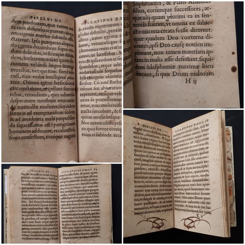 Michael Psellus: Operatione Daemonum - 1577 - Raro - Foto 19 di 24