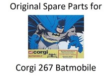 Original Parts Corgi 267 Batman Batmobile Spare Parts Figures - Choose From List