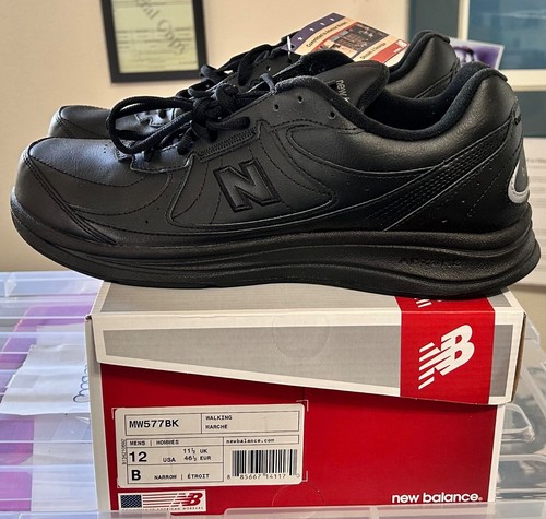 NEW BALANCE MW577BK SIZE 12 NARROW 12B - Picture 4 of 6