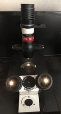 Tested Zeiss Inverted Phase Contrast Microscope Axiovert 4 Phase Obj Phase Rings