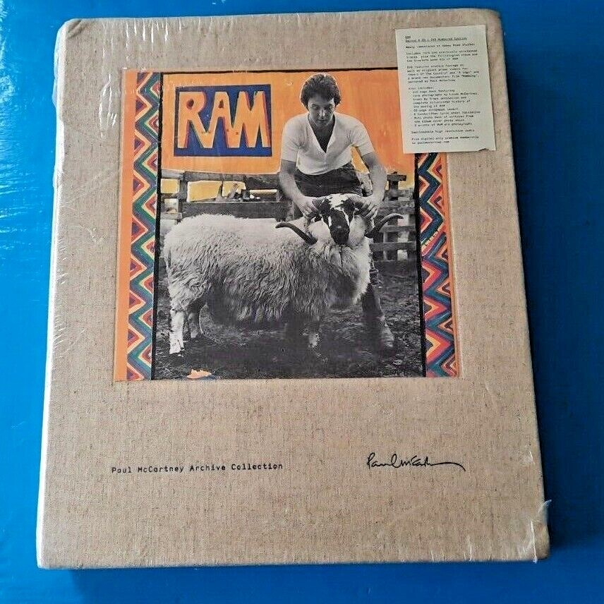Ram [4CD/1DVD Deluxe Set] Linda & Paul McCartney (CD, 5 discs) NEW