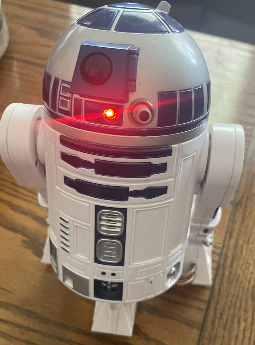 Star Wars. Smart App Enabled R2D2 Intelligent Droid. Interactive Robot