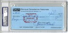 Maurice Richard SIGNED CHECK Montreal Canadiens (DEC) PSA/DNA AUTOGRAPHED