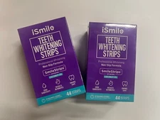 iSmile Teeth Whitening Strips - Coconut Oil -  2 Boxes (88 Strips)