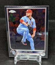 Jon Lester 2022 Topps Chrome Sonic #187 St. Louis Cardinals 