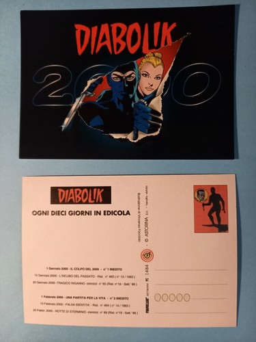 Cartoline Promocard Italia - Diabolik / Eva Kant - A Scelta - Imagen 12 de 31