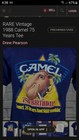 Authentic Drew Pearson 75th Anniversary Camel T-shirt 1988 Lg.size,still in pkg. — photo 6