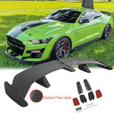 55 For Ford Mustang Shelby Gt500 Car Rear Spoiler Wing Pro Style Carbon Fiber