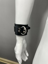 Genuine Leather Wrist/Ankle cuffs Pair