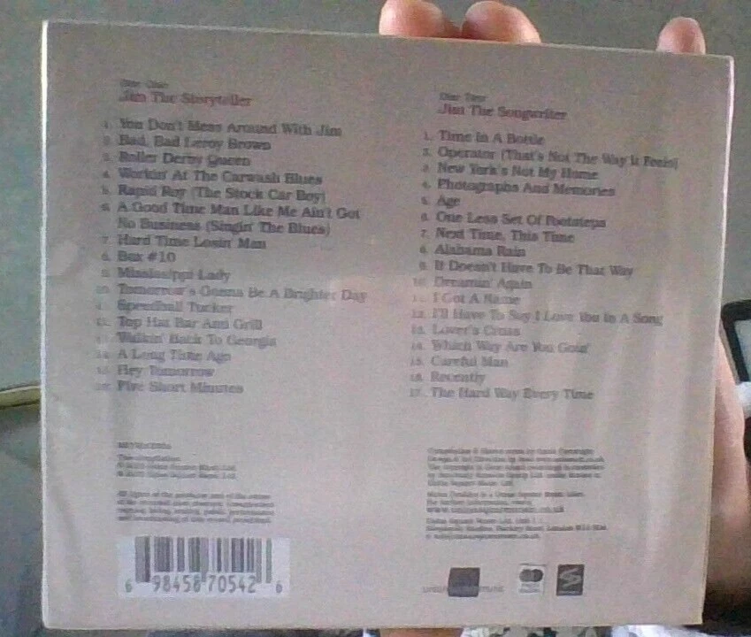 The Essential Collecticn  JIM CROCE - 2 CD BRAND NEW FACTORY SEALED - Image 2 of 3