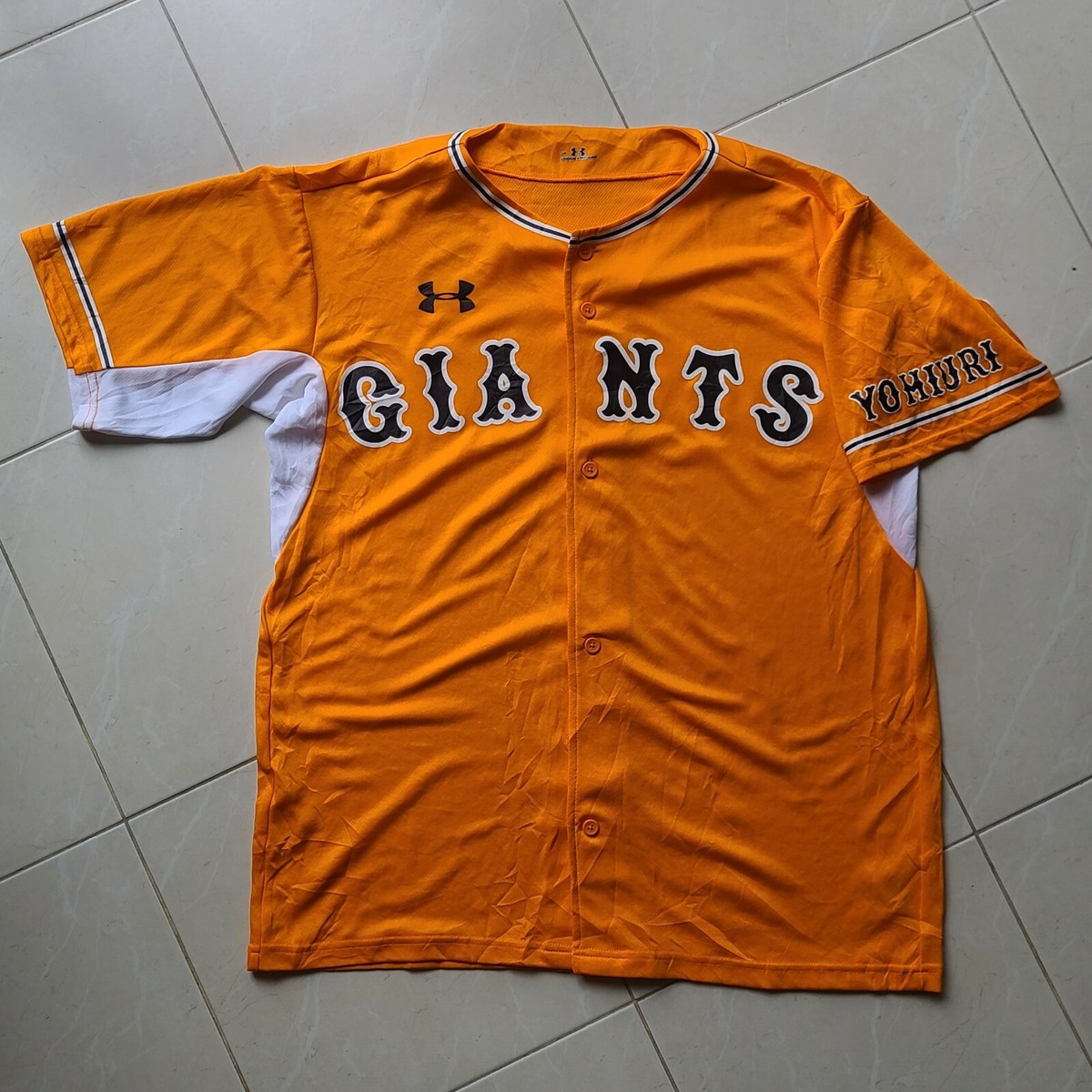 Under Armour GIANTS ユニフォーム MD UNDER ARMOUR - アンダーアーマー×クラブジャイアンツゴールド