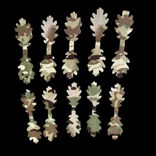 Multicam Synthetic Leaf Ghillie Craft NIR Compliant - 10 Pieces - Light Weight