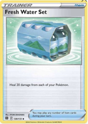 fresh water set pokemon card - (129/160) - XY Primal Clash Evolves from null Rules Heal 20 damage from each of your Pokmon Had to do this trend