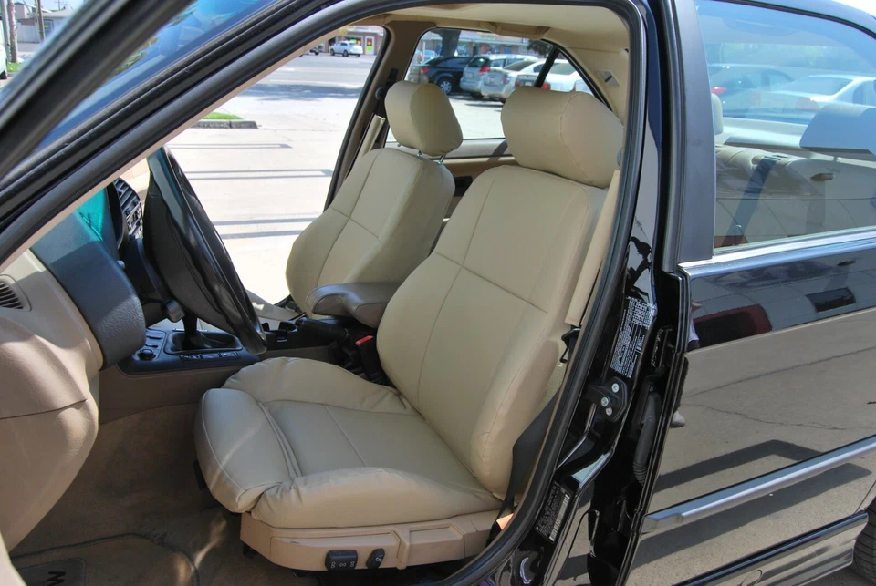 para bmw serie 3 e36 1992-99 s. cuero ajuste personalizado 2 fundas asiento delantero 13 colores Foto 4 de 4