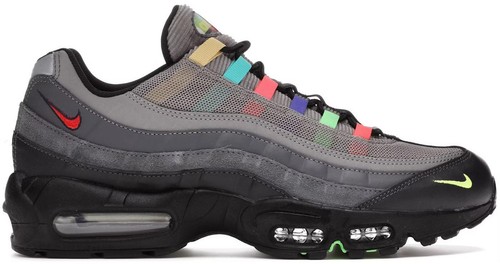 Nike Air Max 95 Evolution of Icons CW6575-001 Men\'s Size 10 Shoes Gray Multi Nike Air Max 95  main image 4