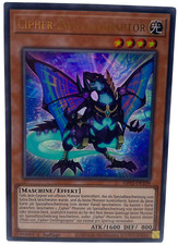 Yu-Gi-Oh! Cipher-Zwillingsraptor GFP2-DE109 Ultra Rare 1. Auflage NM