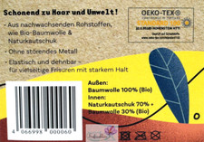 4 Metall-Haarklammern Mauskopf-Design – 4,9 Cm & 3,5 Cm, Rutschfest, Silber & Gold
