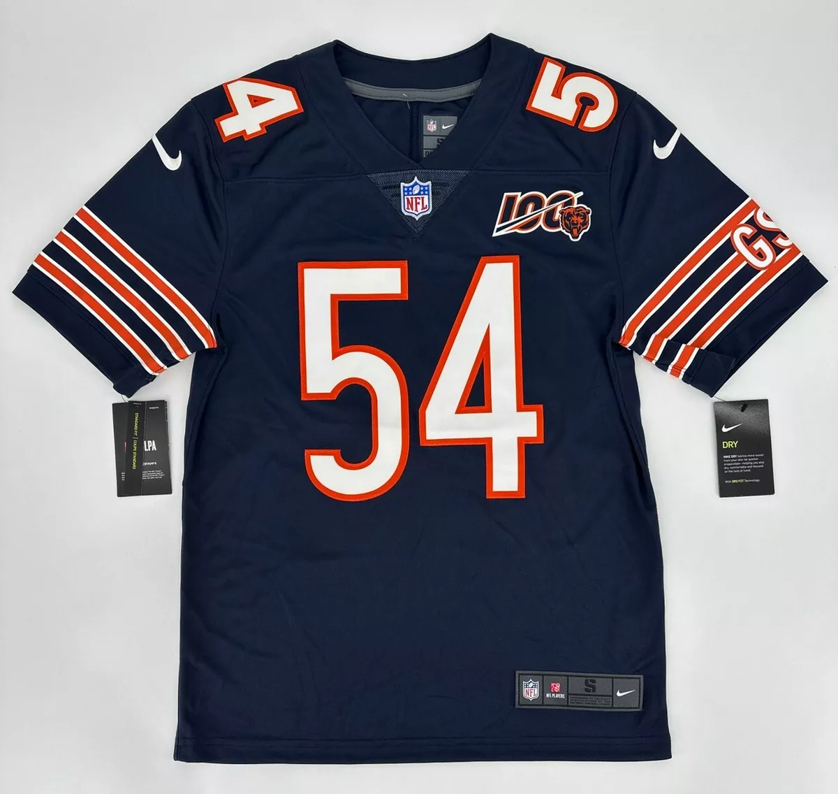 Brian urlacher nike elite deals jersey