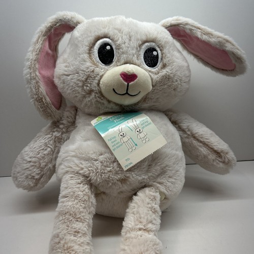 Whimsical Floppy Ear Easter Bunny Adjustable Stuffed Animal Plush Toy New - Picture 3 of 6