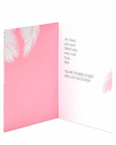 American Greetings Funny Mother's Day Card (Shout-Out, Indoor Voices) - Picture 2 of 4