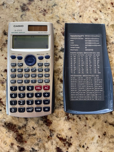 casio fx 115 scientific calculator