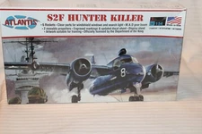 1/54 Scale Atlantis Models, S2F Hunter Killer, Model Kit, #A145, BN Sealed Box