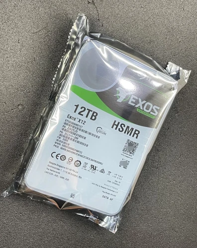 For Seagate Exos X12 ST12000NM0127 12TB 256MB 7200RPM 3.5" SATA HDD New - Afbeelding 3 van 3