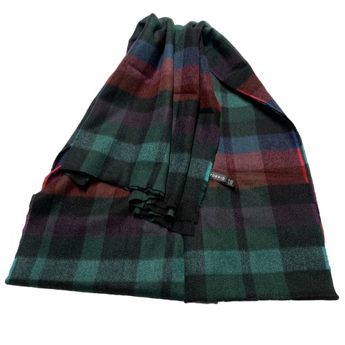 Torrid Multicolored Plaid Flannel Fringe Trim Scarf Shawl Wrap Blanket One Size - Picture 2 of 5