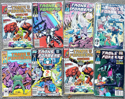NEW TRANSFORMERS MARVEL COMICS #7 #26 #37 #56 RARE #65 #68 #69 YOU CHOOSE