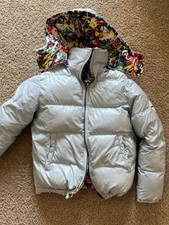Kash Kouture Puffer Coat Reversible Detachable Hood