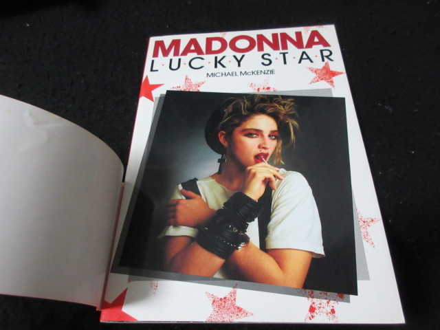 Madonna Lucky Star Japan Book with OBI in 1985 Michael McKenzie