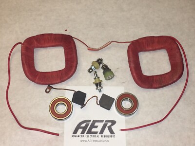 John Deere 5010, 5020 Delco 1103026 24 Volt Generator Kit Field Coils Brushes