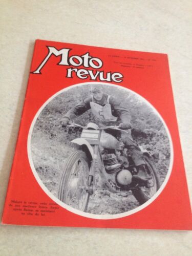 MOTO REVUE 1768 décembre  1965  moto cross changement pneu calage distribution . - Afbeelding 1 van 10