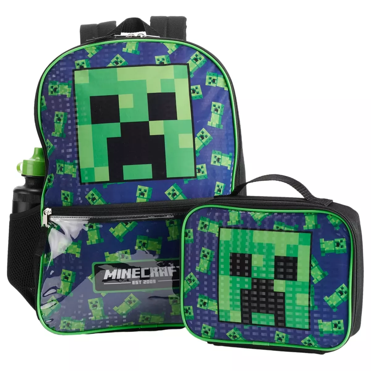 Minecraft school bag and lunch box new arrivals