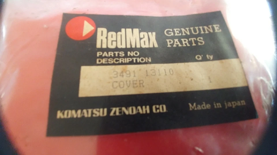 REDMAX, COVER, PN/349113110 - Image 2 of 3