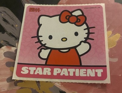 Hello Kitty  Star patient  Sticker Module 2.5  Inches